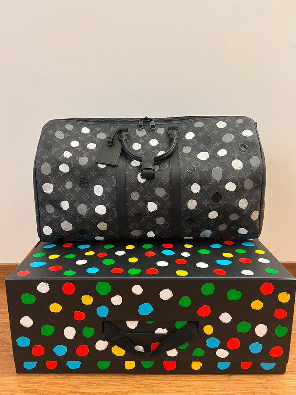 Louis Vuitton x Yayoi Kusama Keepall 55 M46401