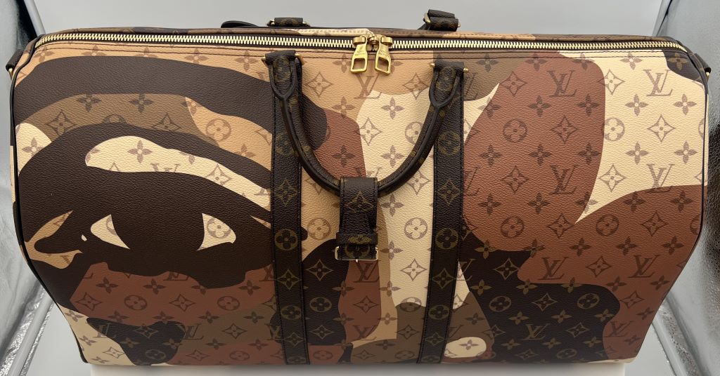 Louis Vuitton Keepall Bandouliere 55 M46677